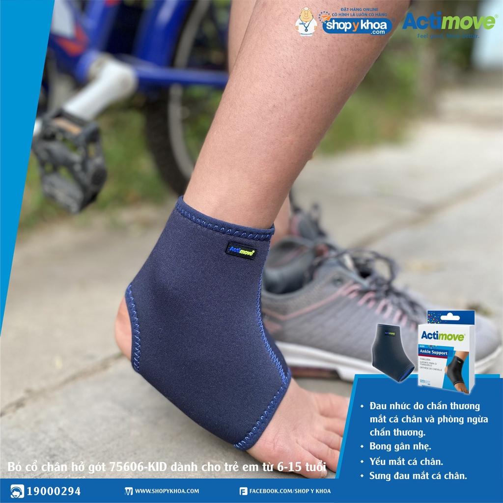 Bó cổ chân hở gót 75606-KID dành cho trẻ em từ 6-15 tuổi Actimove Ankle Support