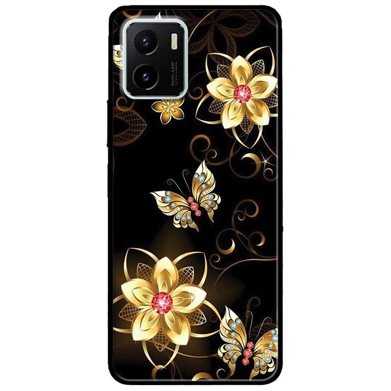 Ốp lưng dành cho Vivo V23 5G / S12 - Vivo Y15s / Y15A - Bướm Hoa Vàng