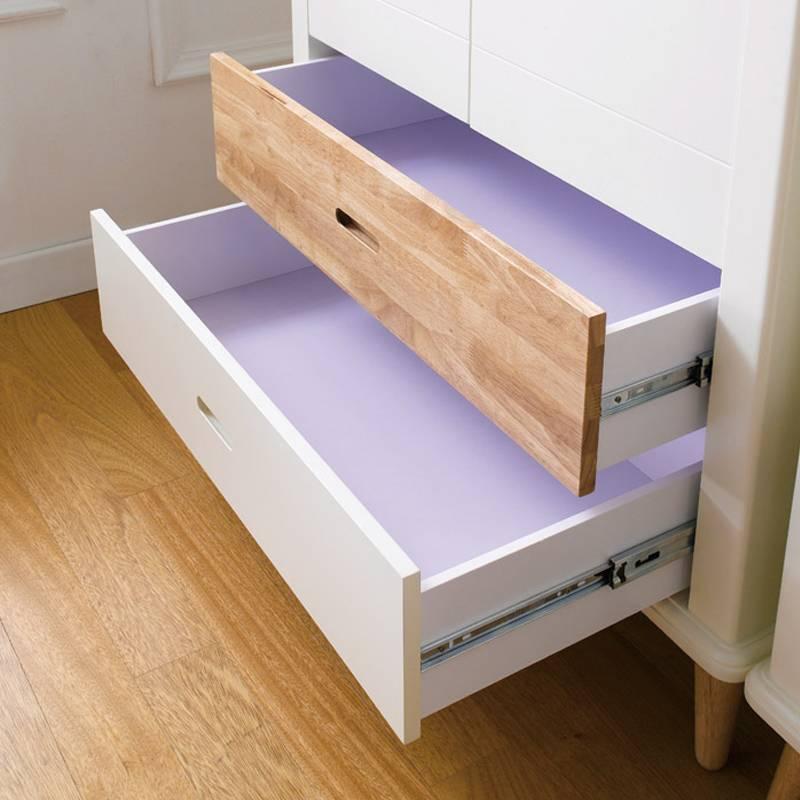 Tủ Quần Áo 2 Cánh Vivid Gỗ Tự Nhiên 1M2 Ibie BSW2VIVR12 - Trắng