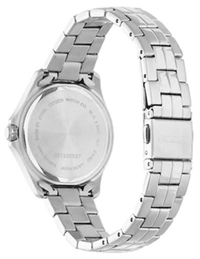 Đồng Hồ Nữ Citizen Đính Đá Swarovski Dây Thép Không Gỉ EU6080-58D - Mặt Xà Cừ