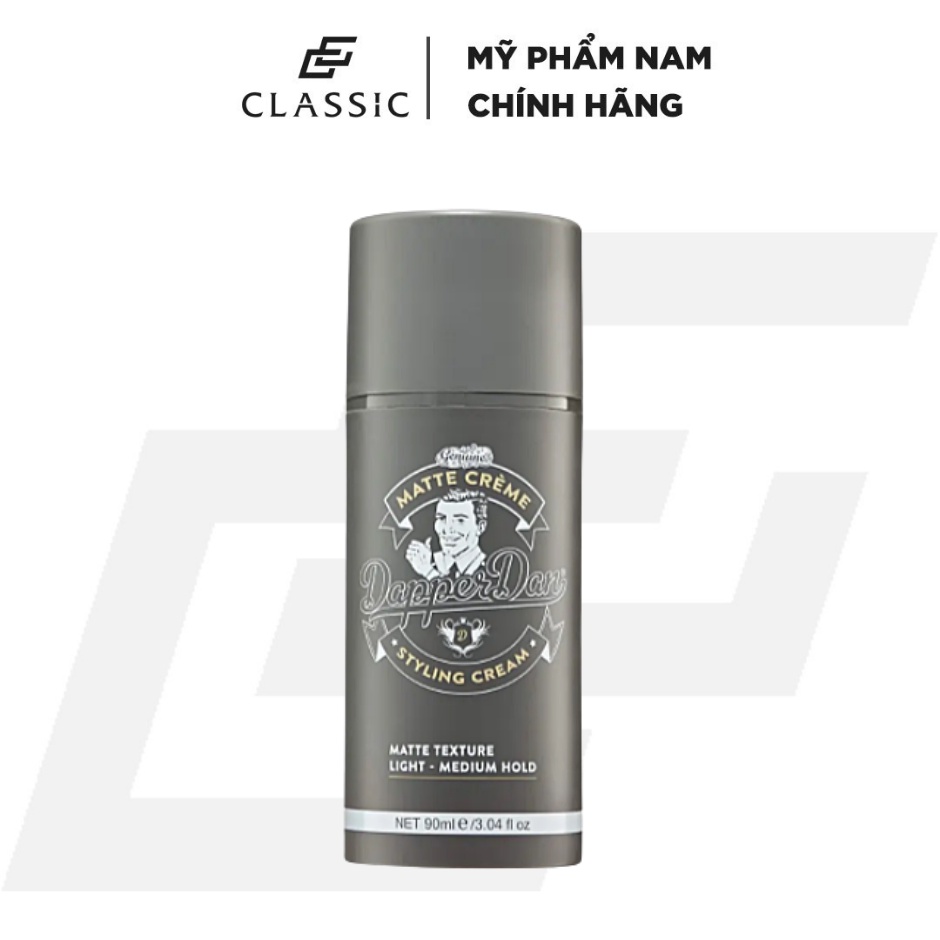 Kem Tạo Kiểu Dapper Dan Matte Creme 90ml