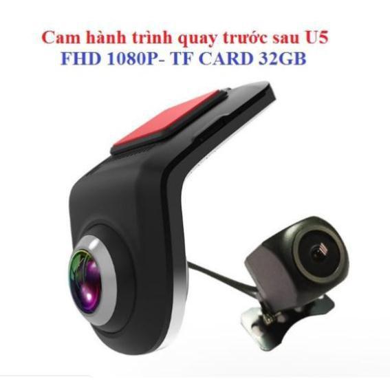 Camera U5 trước sau ADAS GÓC RỘNG QUAY ĐÊM NÉT Dành cho màn Androi