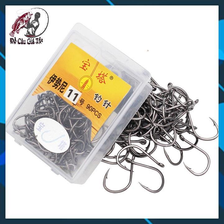 Lưỡi Câu Cá, Lưỡi Câu Đơn, Lưỡi Câu Đài Bằng Thép Không Gỉ Cao Cấp