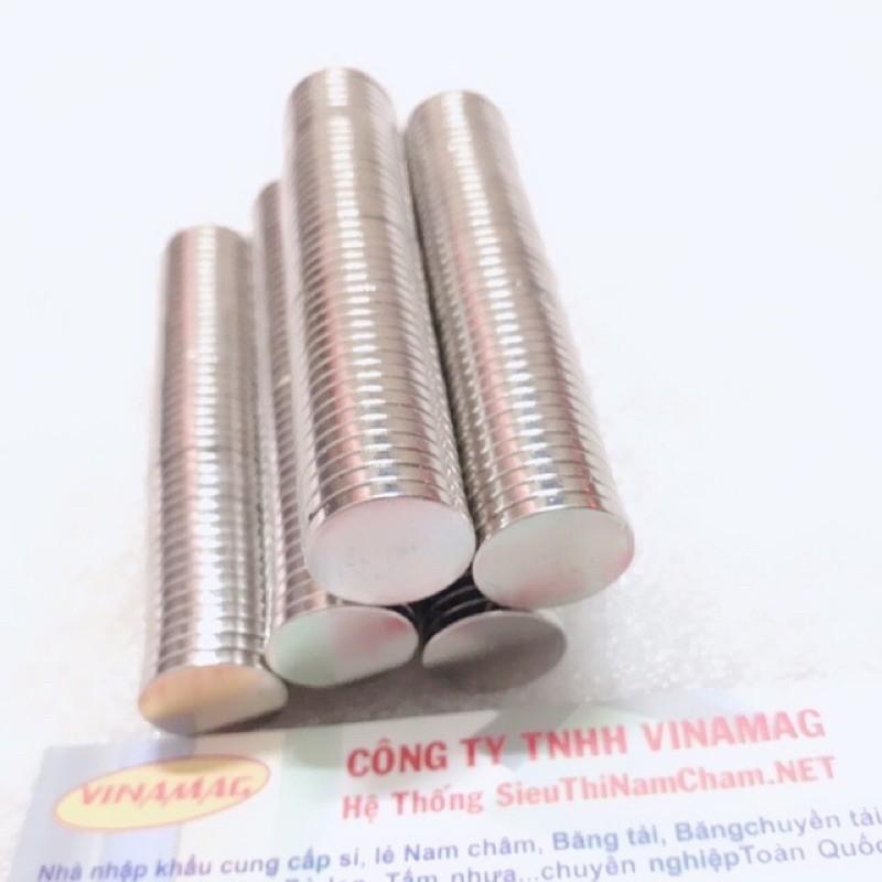 combo ( 500 Viên 15x2mm nam châm đất hiếm)