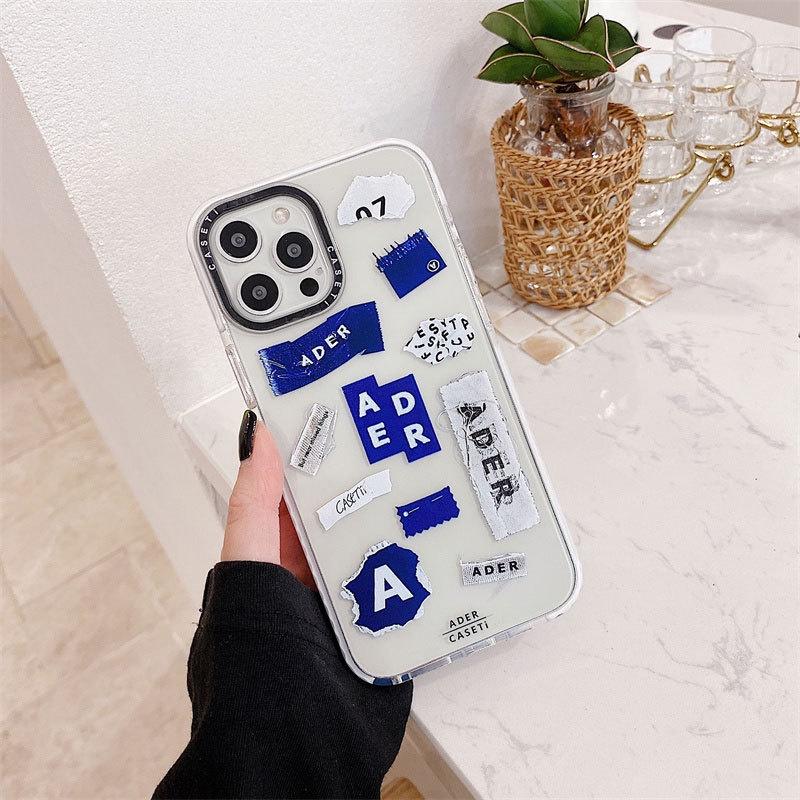 Ốp Lưng Silicon Cho iphone 14 Pro Max / 14 Pro / 13 Pro Max / 12 Pro Max ADER Trong Suốt - Bum Store Galaxy Case