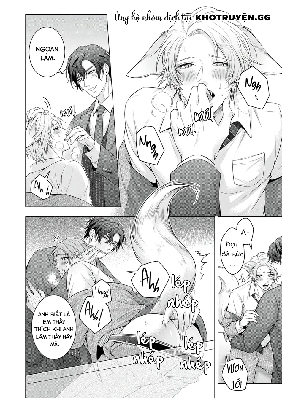 hãy để anh chạm vào cái đuôi hư hỏng này nhé chapter 4 14