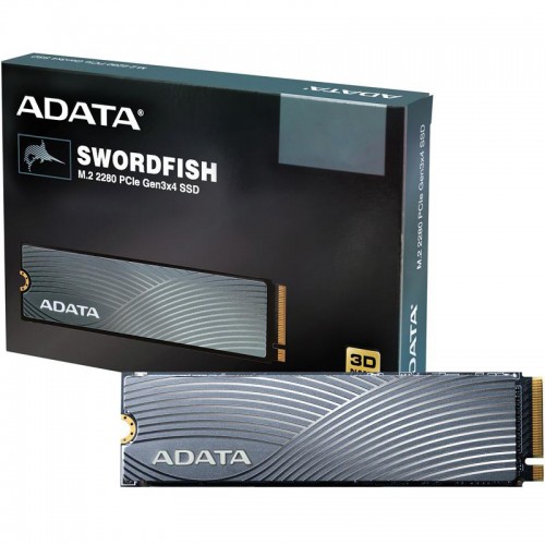 Ổ Cứng SSD ADATA Swordfish 3D NAND PCIe Gen3x4 NVMe M.2 2280 - Hàng Nhập Khẩu