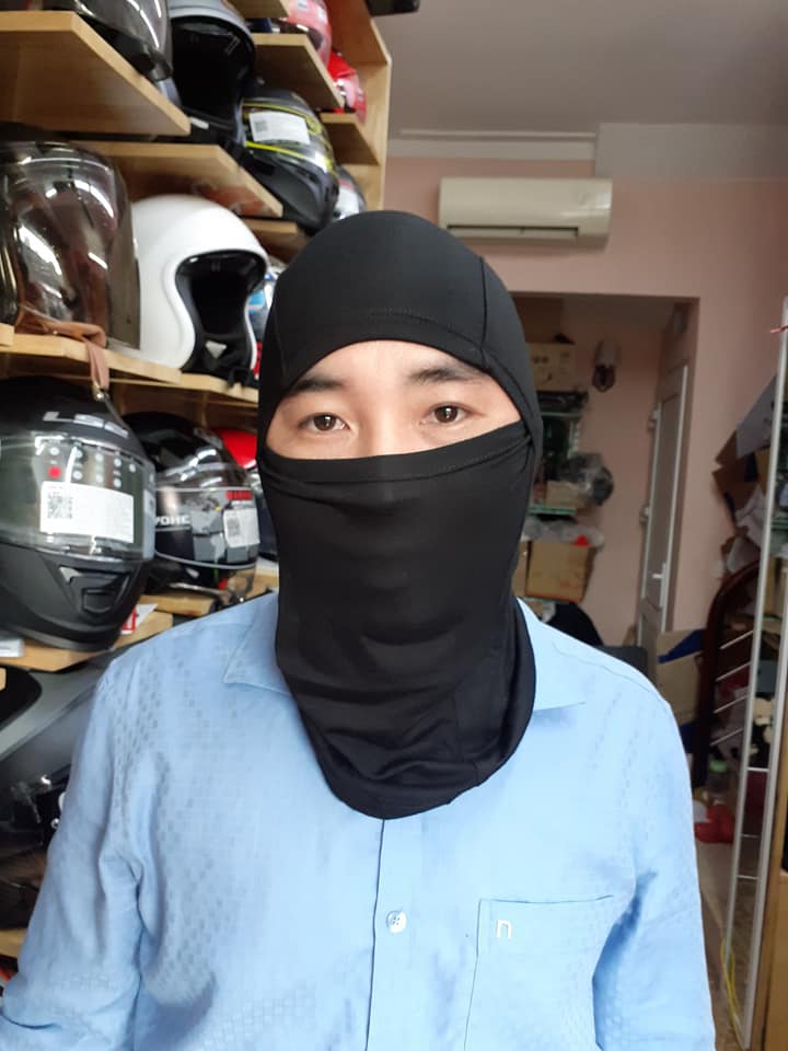 Mũ ninja trùm đầu chất liệu cotton