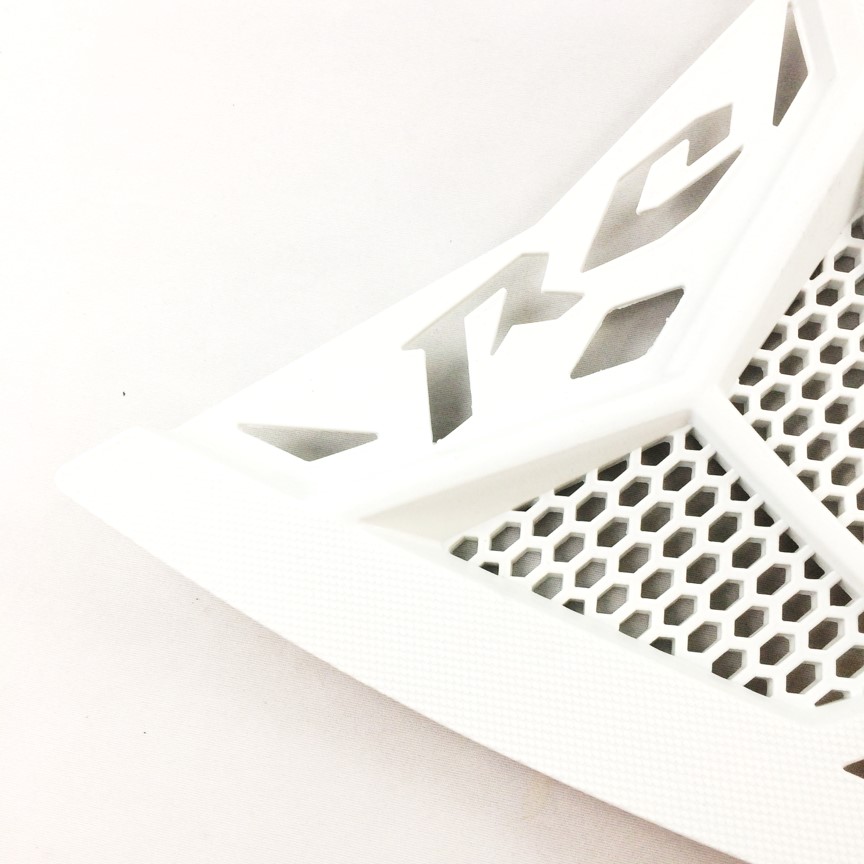 Tam giác chắn bùn trước Exciter 135 Green Networks màu trắng