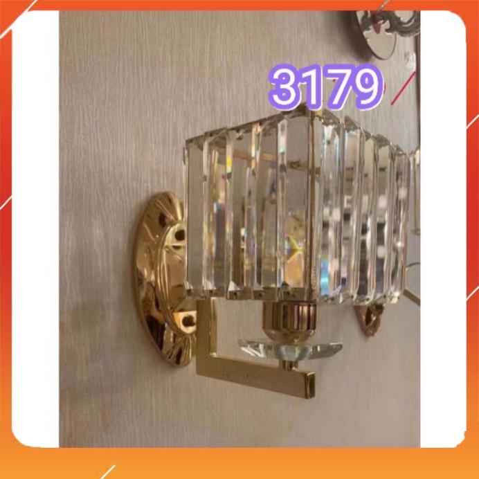 Đèn tường mạ vàng phong cách Bắc Âu, đẹp, trang trí cầu thang, phòng khách TG3179
