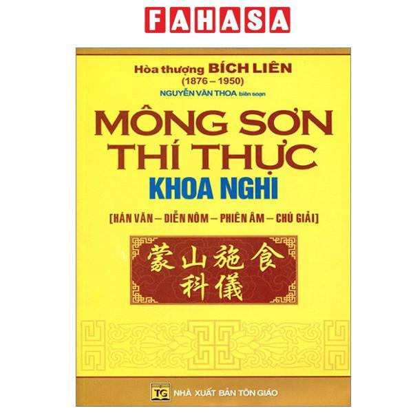 Sách - Mông Sơn Thí Thực Khoa Nghi