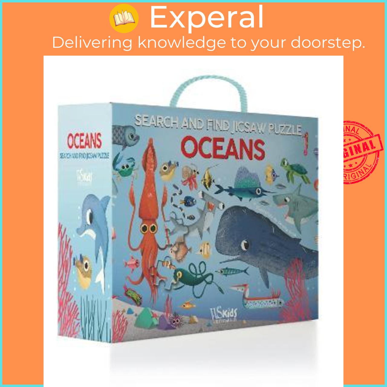 Sách - Oceans Search and Find Jigsaw Puzzle box by Carolina Grosa