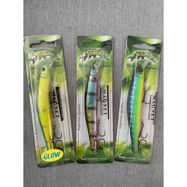 Mồi câu cá giả Strikepro Inquisitor - Màu Dạ Quang