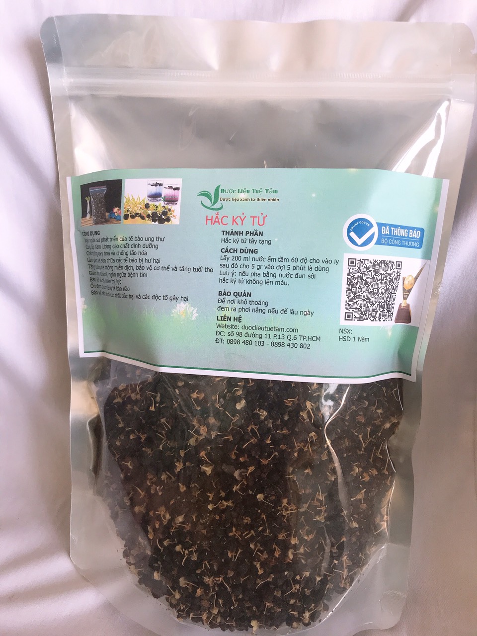 1kg Trà hắc kỷ tử - Kỷ tử đen