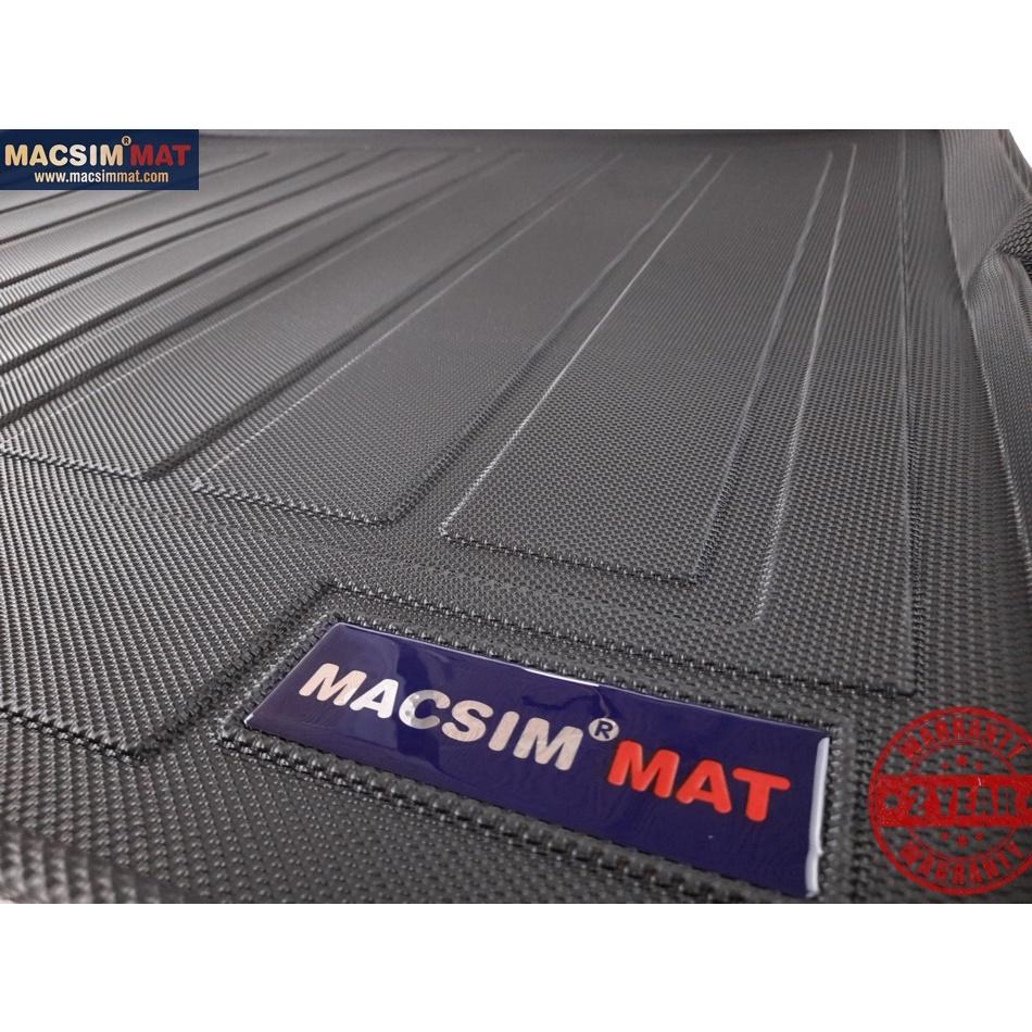 Thảm lót cốp xe ô tô LANDROVER Ranger Rover Sport nhãn hiệu Macsim chất liệu TPV cao cấp màu đen