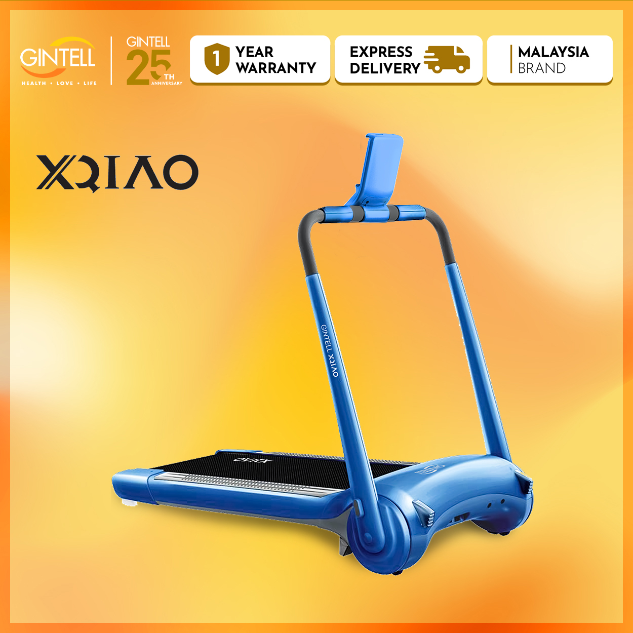 |GIÁ SỐC| Máy Chạy Bộ GINTELL - XQIAO Chính Hãng | 1 Năm Bảo Hành Chính Hãng