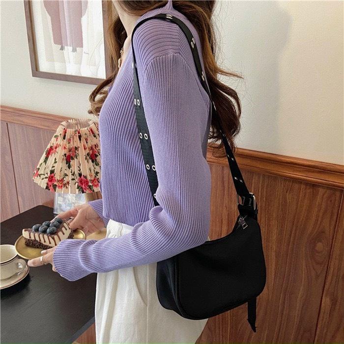 Túi đeo chéo tote vải canvas unisex thời trang nam nữ vừa A4 đi học đi chơi đẹp giá rẻ HT070