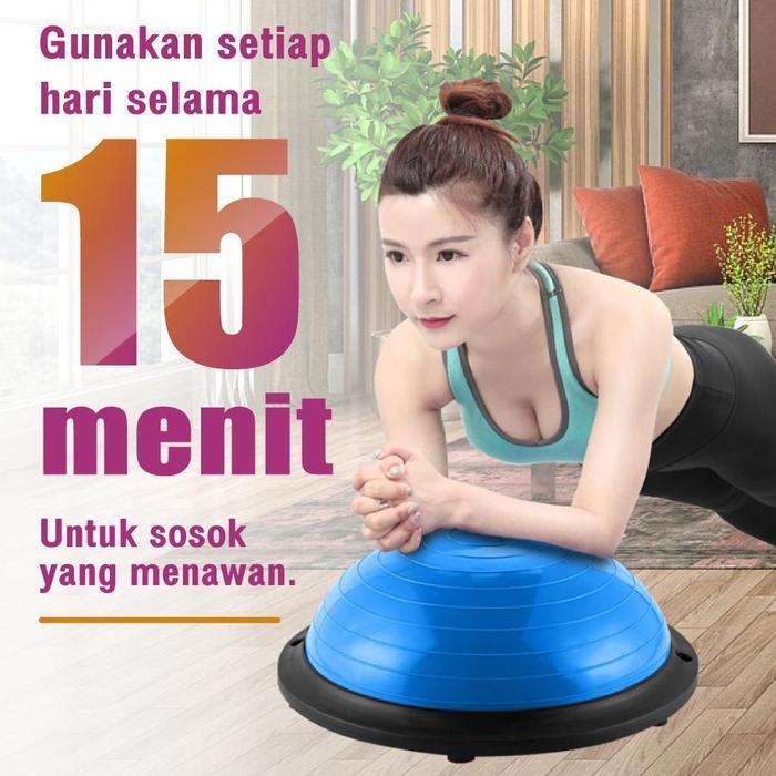 Bóng Cân Bằng Bosu Tập Yoga Phòng Gym 6006N Bán Chạy  - 46 Mới