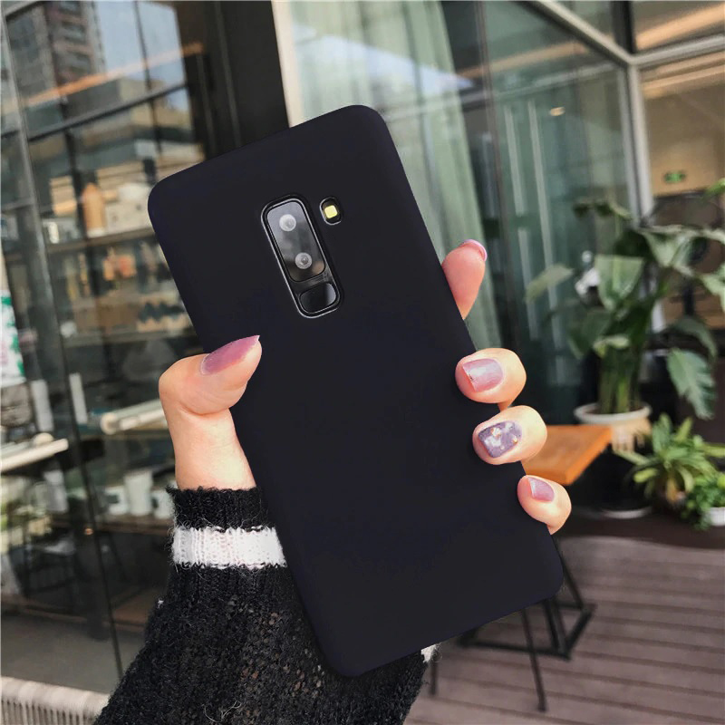 Ốp Lưng Silicon Dành Cho Samsung Galaxy A6 Plus 2018