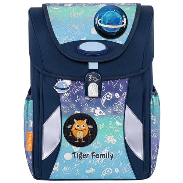 Cặp Chống Gù Joy Schoolbag Pro 2 - Space Things - Go Green - Tiger Family TGJY-056A