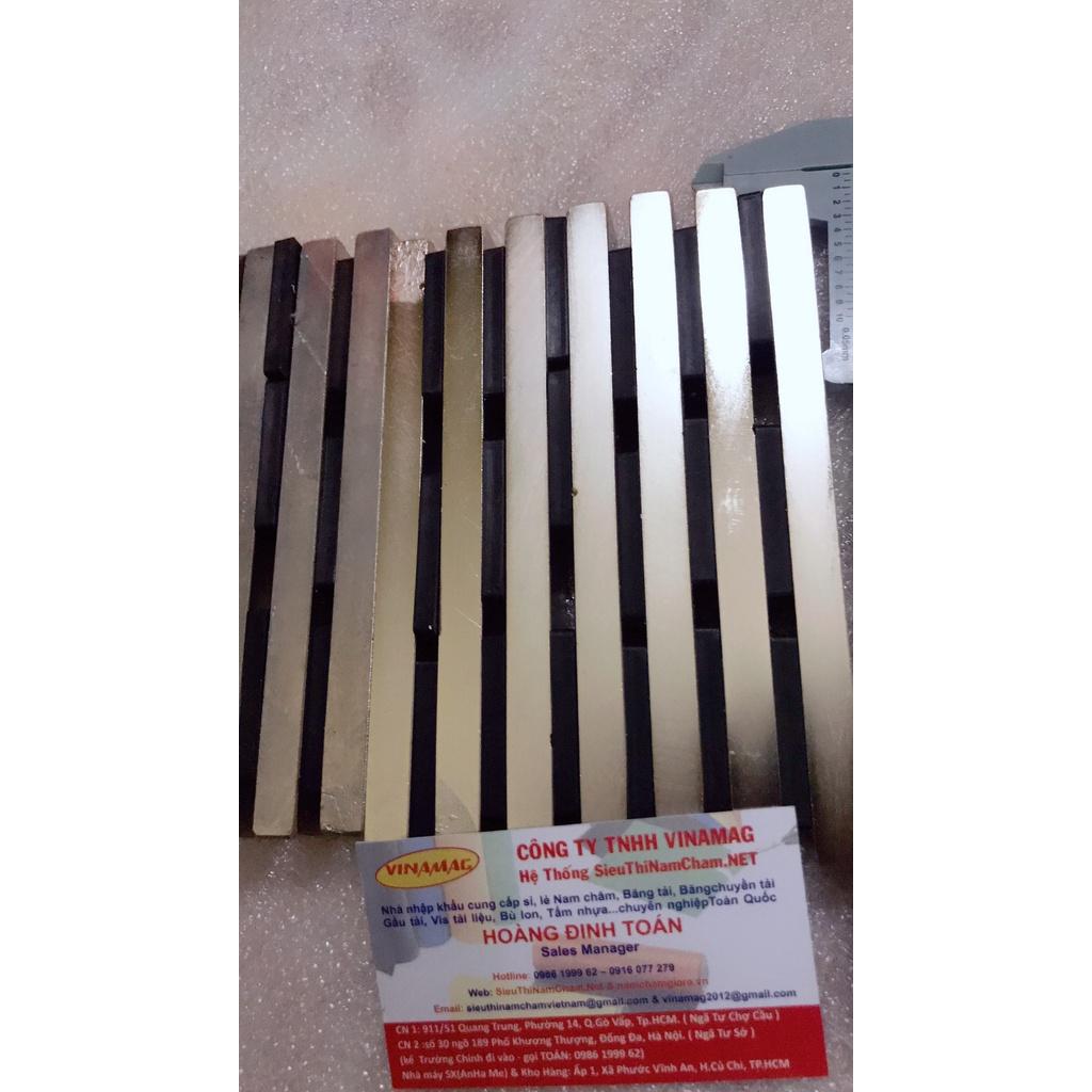 Nam châm lực hút mạnh kích thước 150x20x10mm