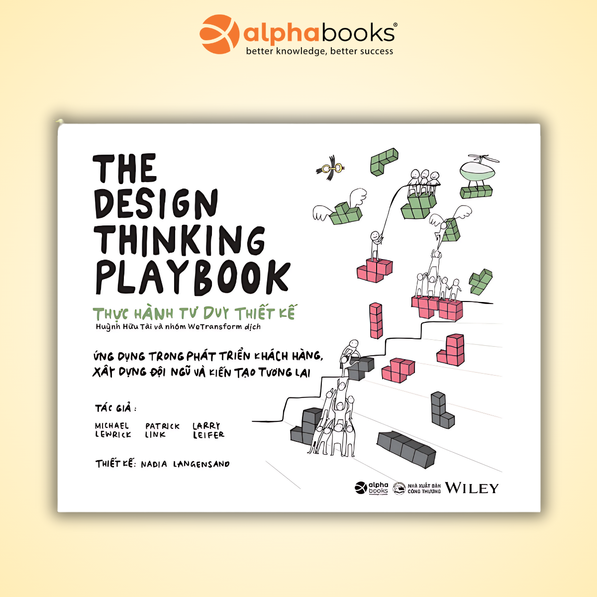 Sách The Design Thinking Playbook- Thực Hành Tư Duy Thiết Kế
