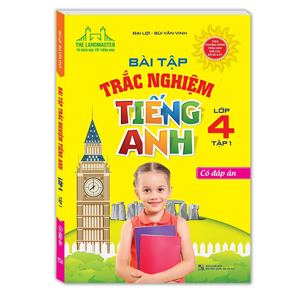 Bài Tập Trắc Nghiệm Tiếng Anh Lớp 4 - Tập 1