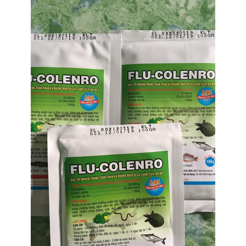Flucolenro kháng sinh dùng cho cá, lươn, ba ba