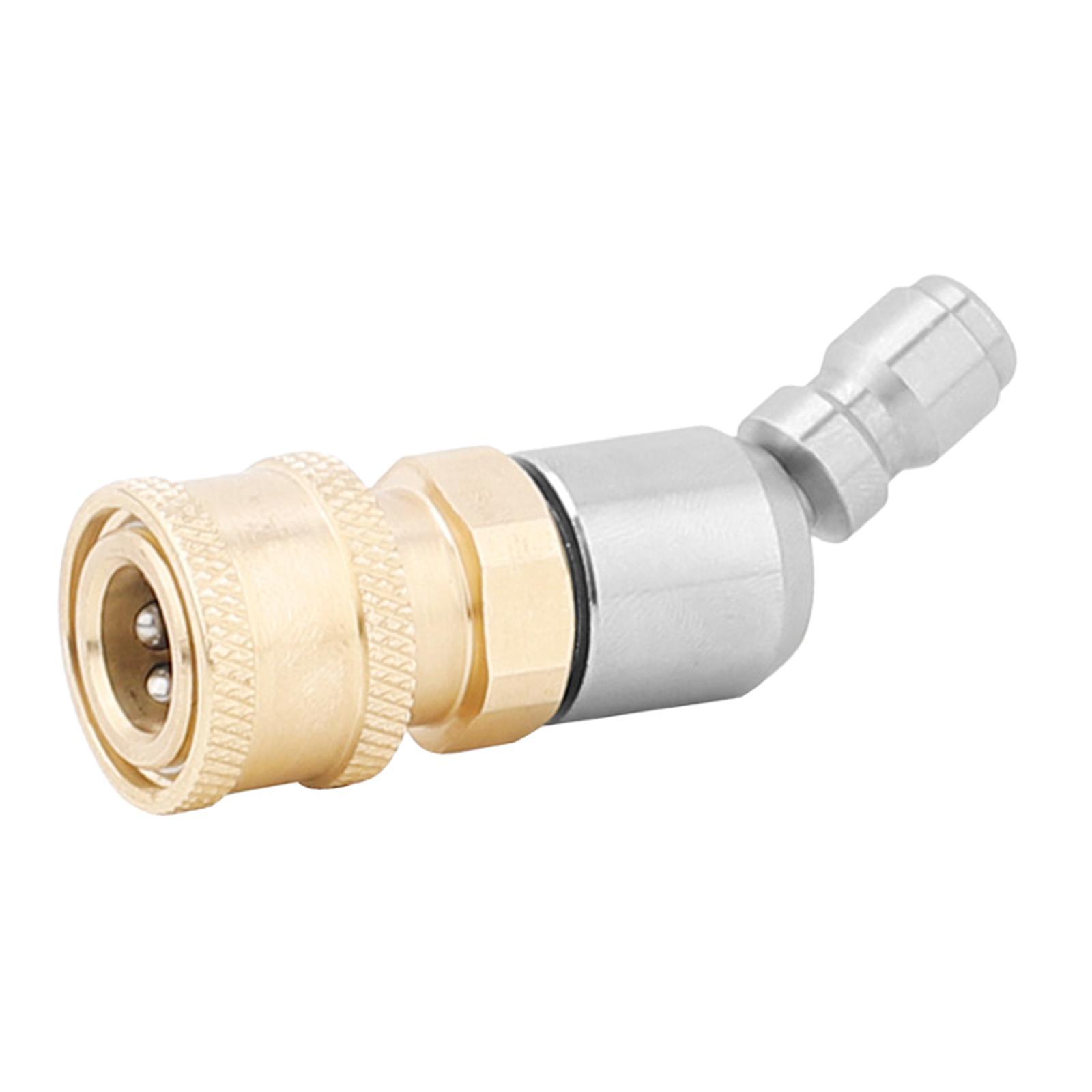 1/4” Pressure Washer Quick Connect Coupler, Female Quick Connect Fittings Pressure Washer Adapters