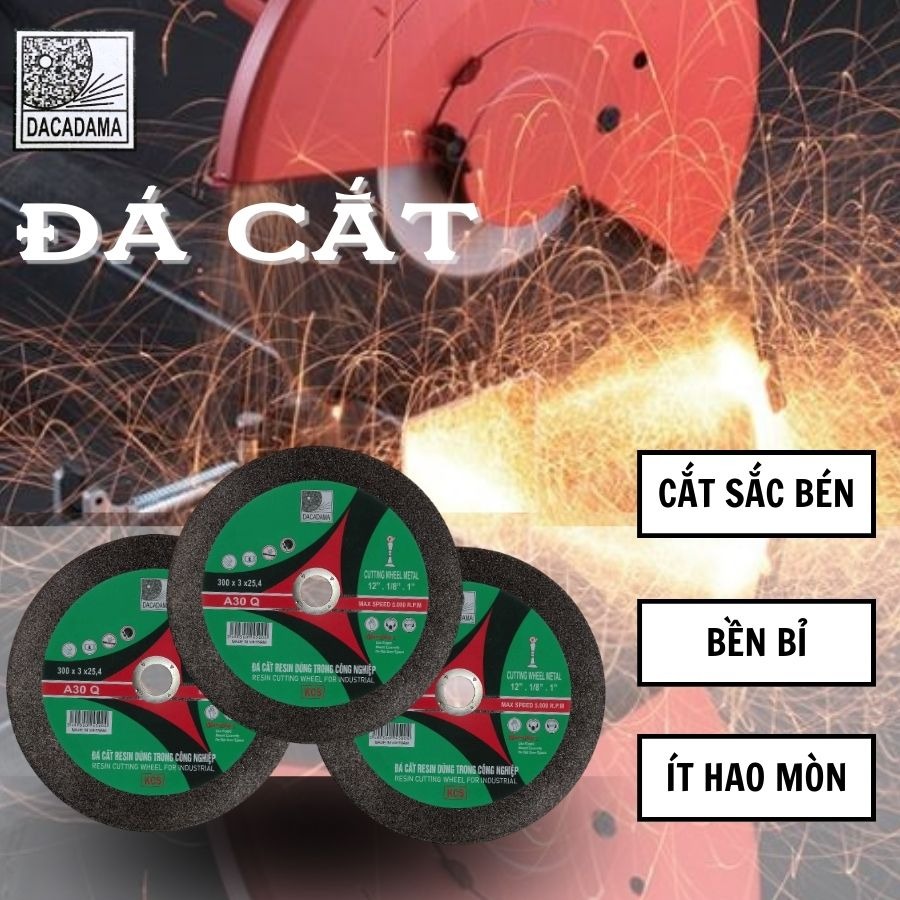 (1 Viên) Đá Cắt Sắt Resin Đen 105x1x16mm Cắt Sắc Bén, Bền Bỉ, Ít Hao Mòn Và Độ Chính Xác Hoàn Hảo | TOPWIN Official Store
