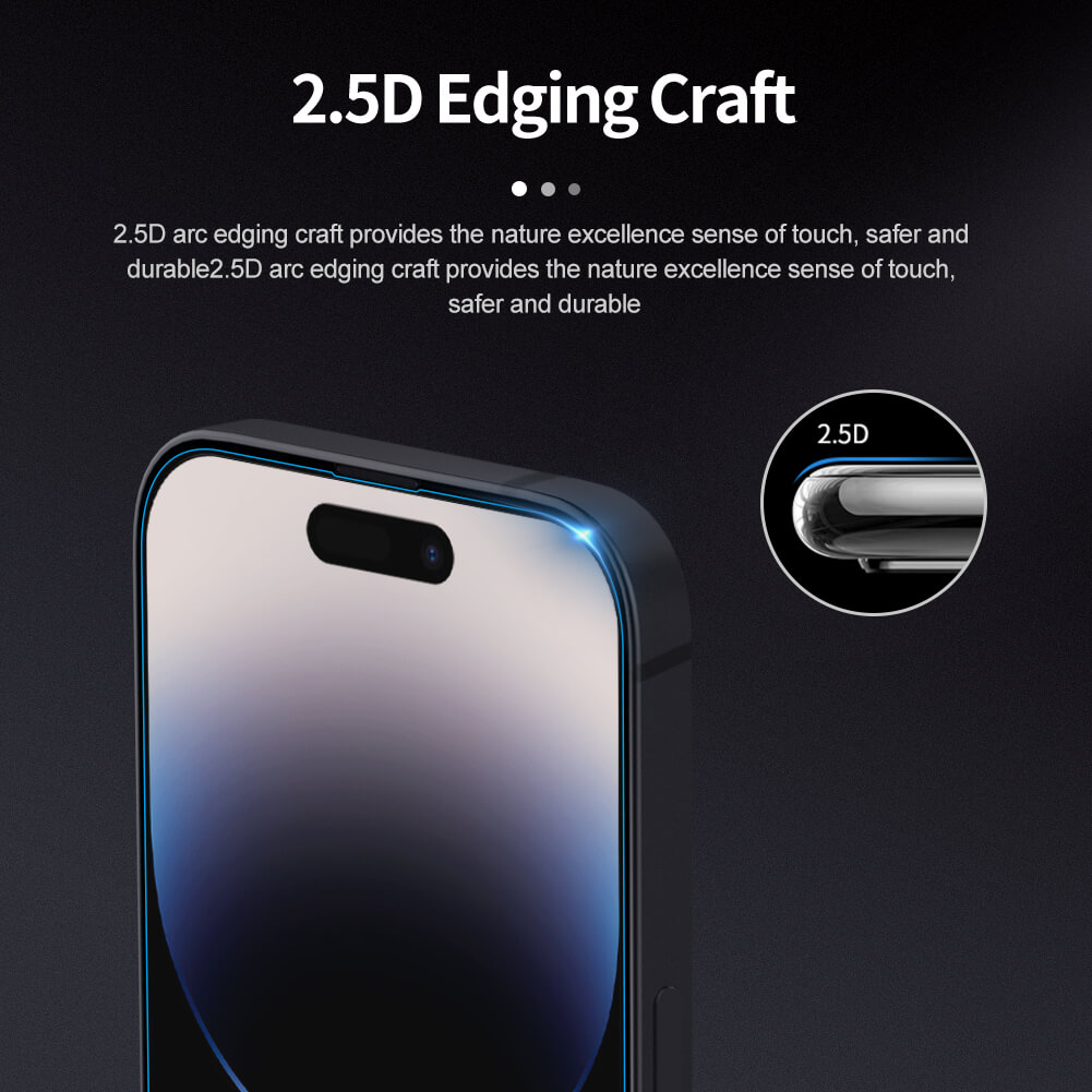 Miếng dán kính cường lực cho iPhone 14 Pro Nillkin Amazing H+ Pro - hàng nhập khẩu