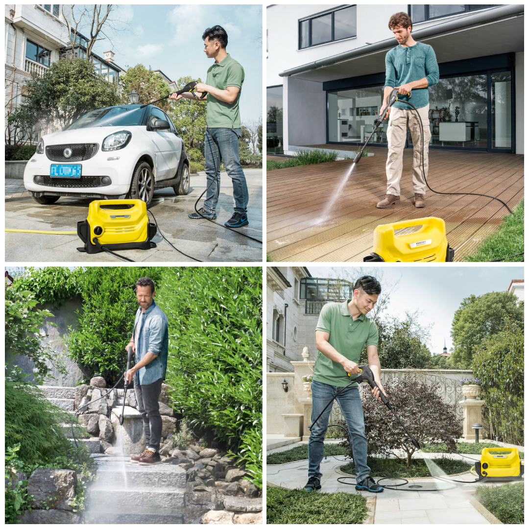 Máy Phun Rửa Áp Lực Cao Karcher K2 Horizontal