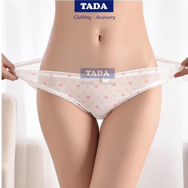 Quần lót nữ ren lưới họa tiết dễ thương mềm mịn ngẫu nhiên TADA