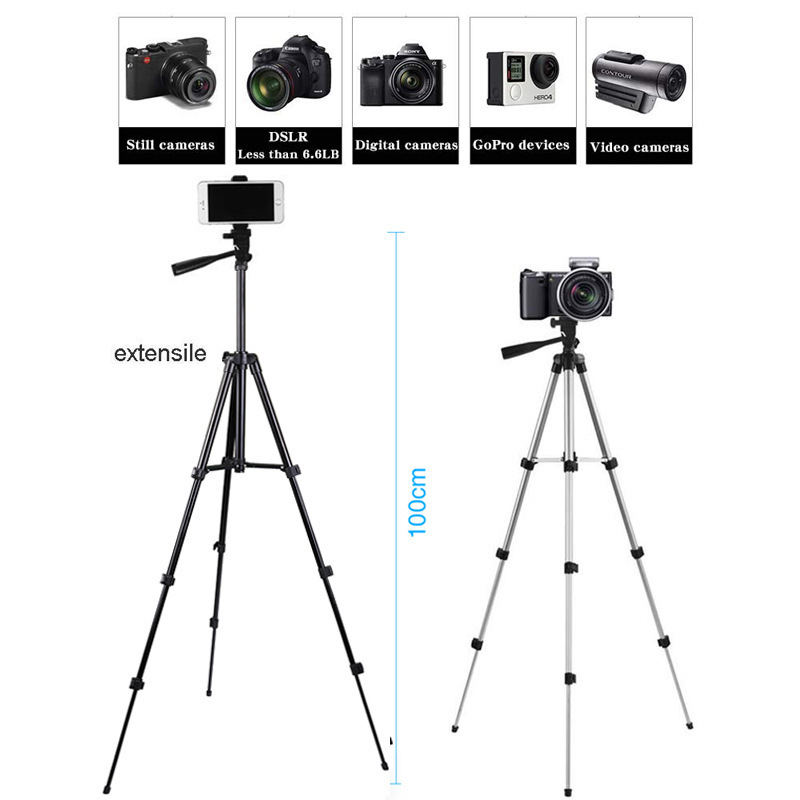 Giá đỡ ba chân để bàn mini Hợp kim nhôm có thể điều chỉnh Giá đỡ