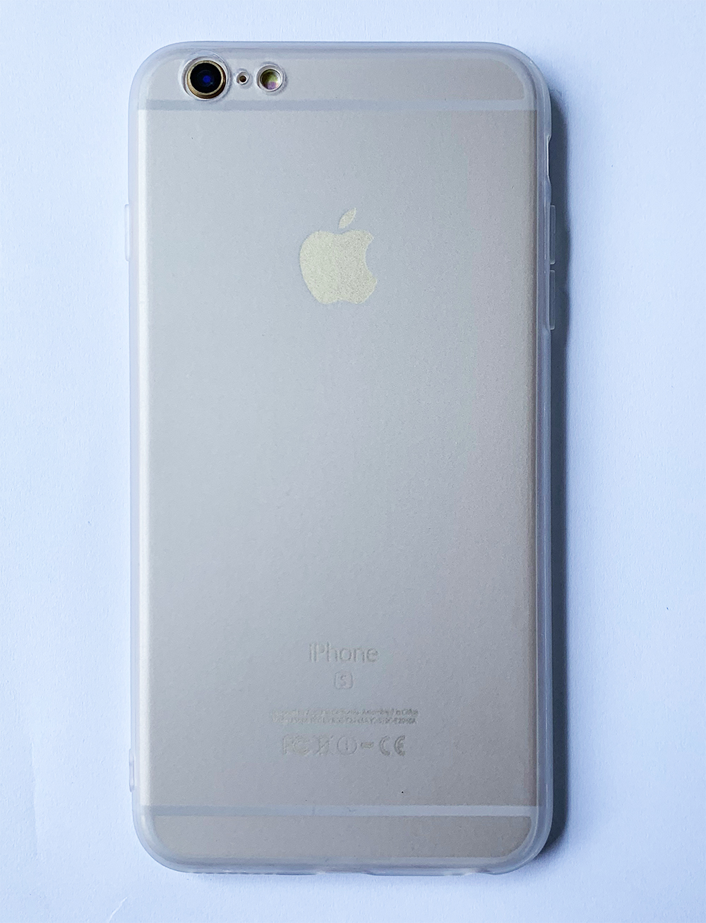 Ốp lưng viền dẻo trong sần nhám trắng dành cho Iphone 6 PLus vs iPhone 6s Plus