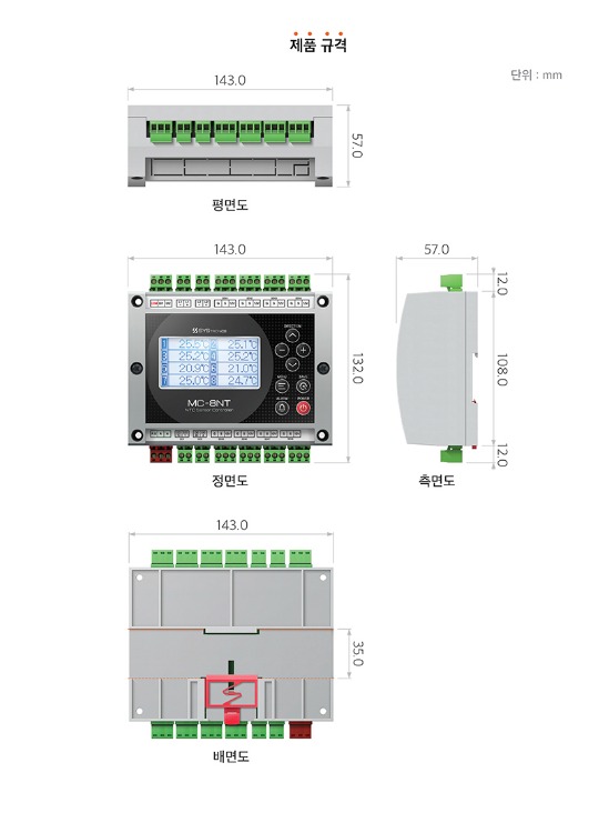 Bộ điều khiển Model MC-8NT