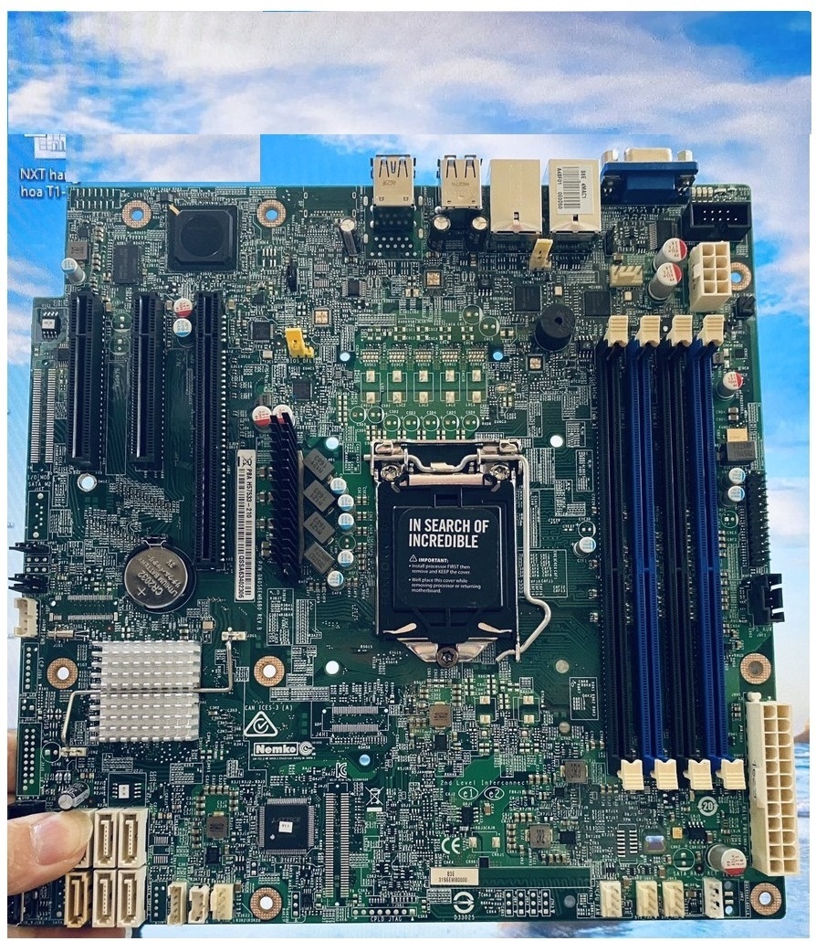 Bo Mạch Chủ (Mainboard) intel Server S1200SPSR- SK1151 - HÀNG CHÍNH HÃNG