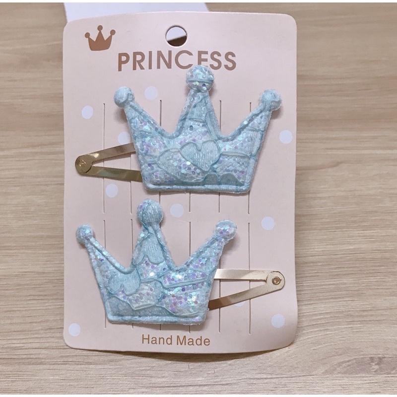 Set 2 kẹp hoạ tiết vương miện