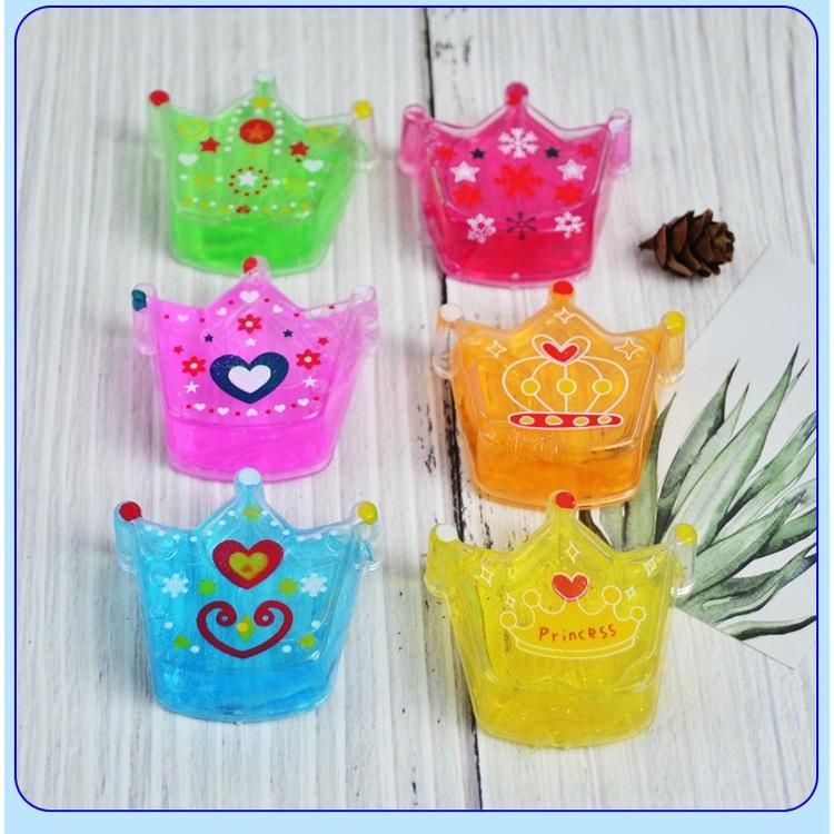 (6 MÀU) SLIME Hình Cái VƯƠNG MIỆN cực đẹp thiết kế độc đáo ấn tượng Đồ chơi Slam Gudetama