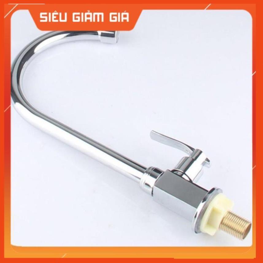 Vòi nước bằng thép không gỉ thiết kế hiện đại dành cho bồn rửa chén 206806