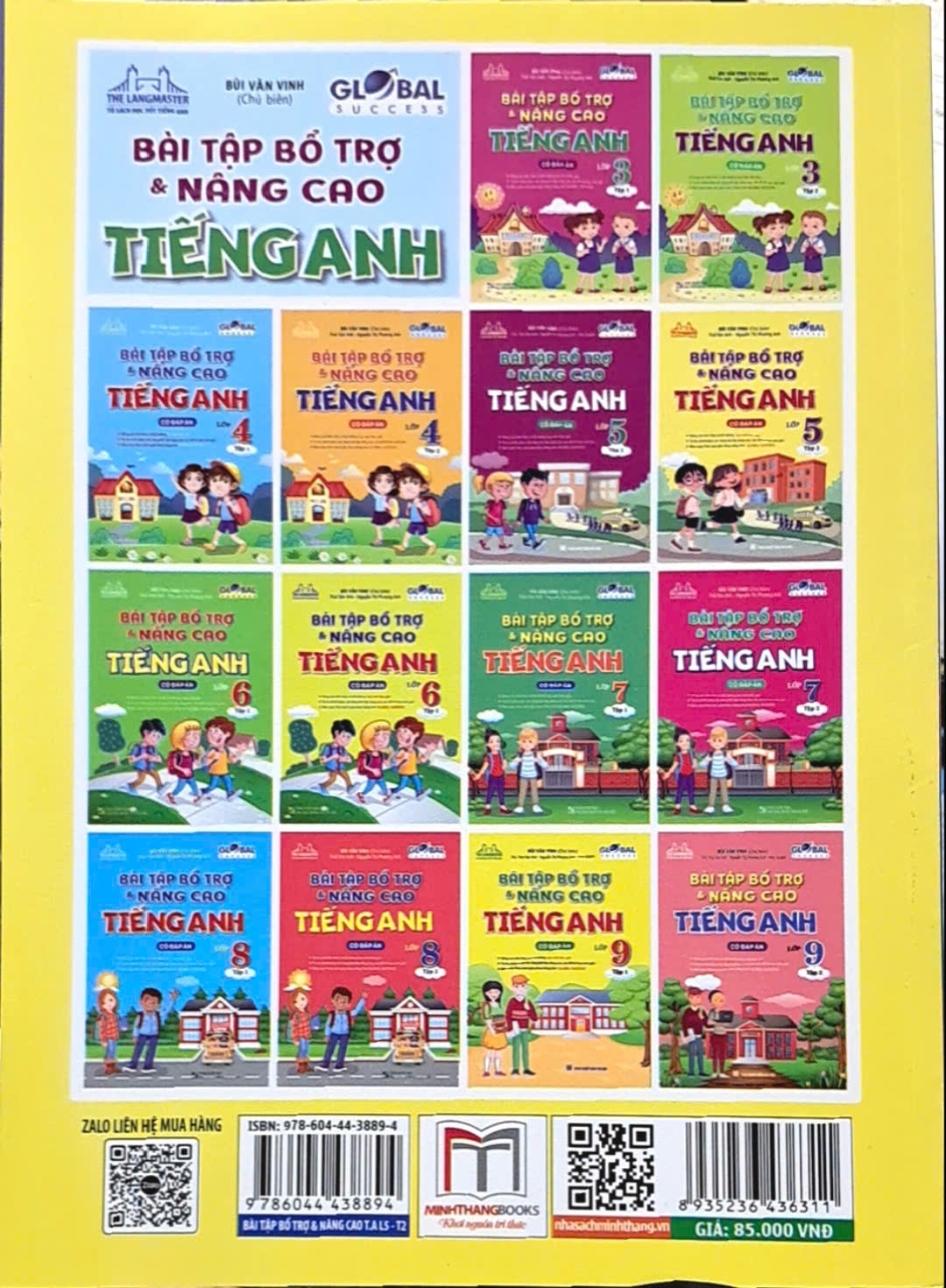GLOBALSUCCESS - Bài tập bổ trợ và nâng cao tiếng anh lớp 5 tập 2 (Có đáp án)