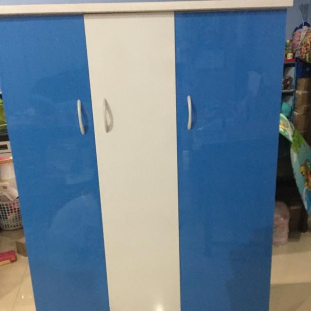 Tủ nhựa đài loan 3 cánh cao 1m45