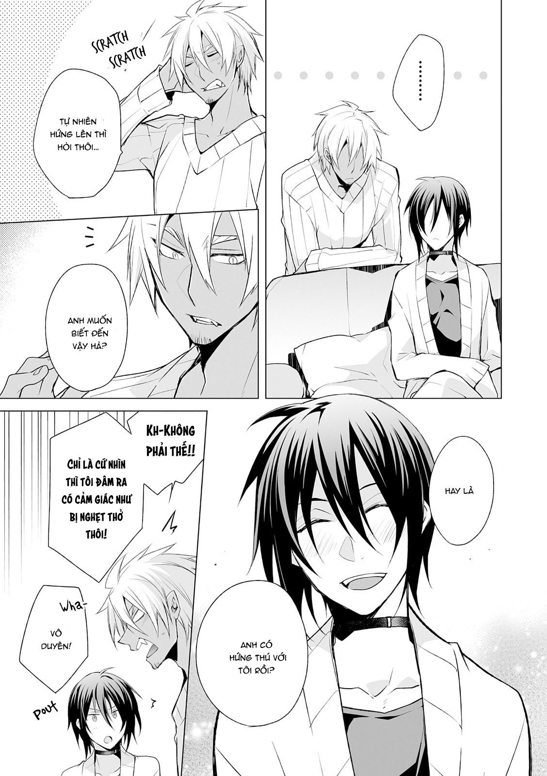 anh chàng người sói và tiểu thuyết gia lập dị chapter 3.2 16