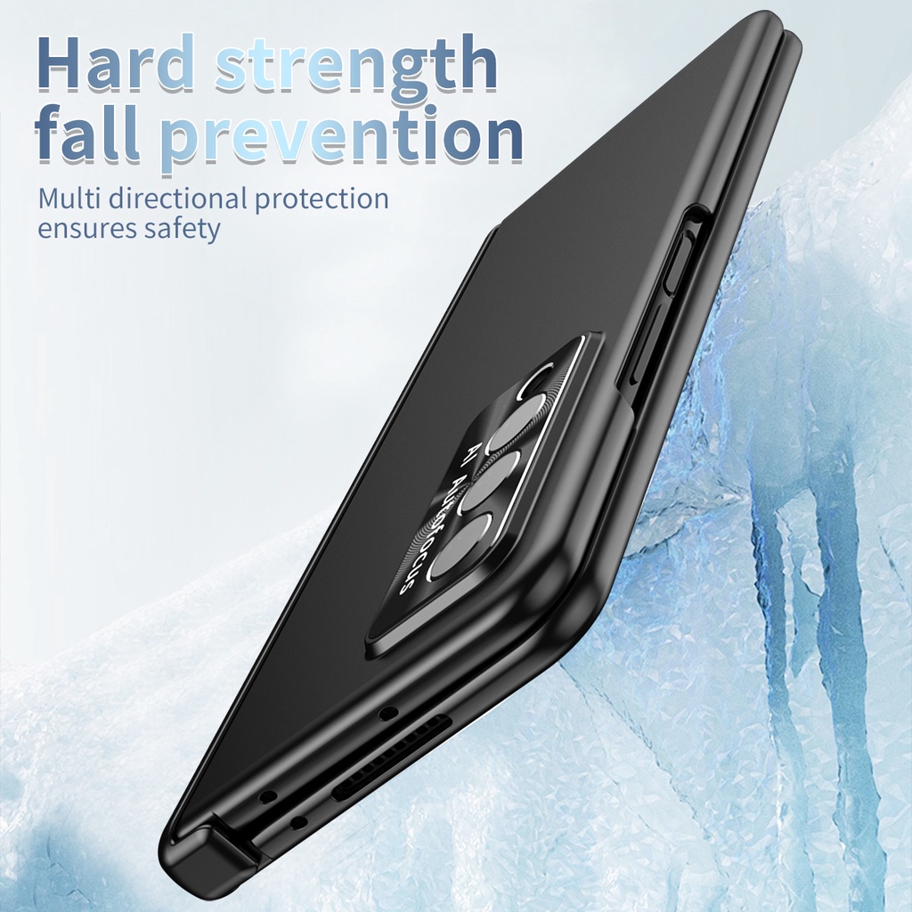 Ốp lưng cho samsung Z Fold 4 - Z Fold 3 có bảo vệ bản lề