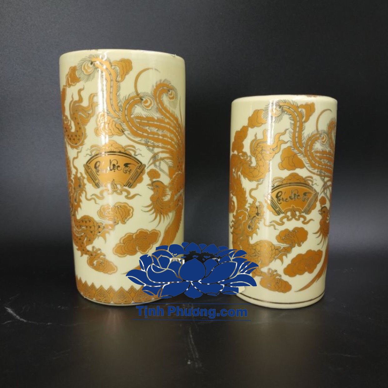 Ống để nhang thờ cúng bằng sứ BH10141