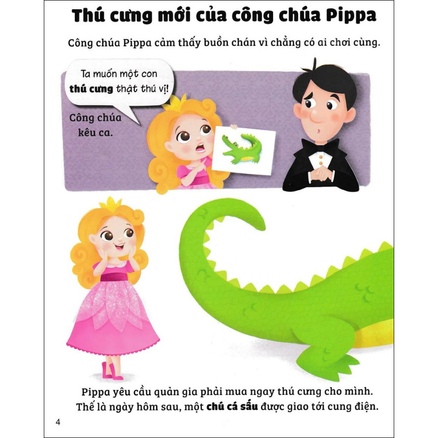 5 Phút Đọc Truyện Cùng Con Yêu - Câu Chuyện Về Những Nàng Công Chúa - Những Câu Chuyện Đầy Mê Hoạc Cùng Các Bài Học Quý Giá