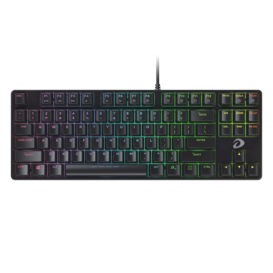 Bàn Phím Cơ Có Dây DareU DK880 RGB D Switch Tenkeyless - Hàng Chính Hãng