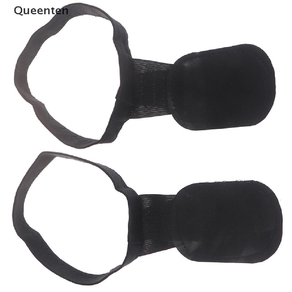 Queenten 1Pc Massager Shapewear Chest Belt Back Shoulder Posture Corrector Black QT