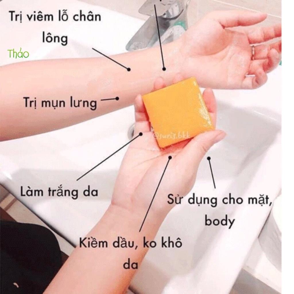 Xà Phòng Nghệ Cam Galong Thái Lan