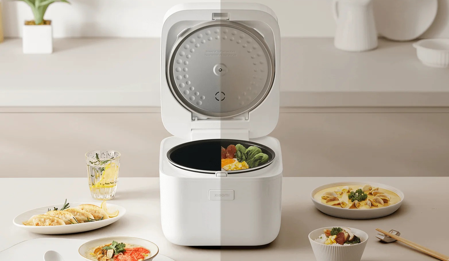 Nồi Cơm Điện Đa Năng Xiaomi 4L – Thông Minh, Tiện Lợi, Nấu Ăn Ngon Hơn - GiaPhucStore | Hàng Chính Hãng